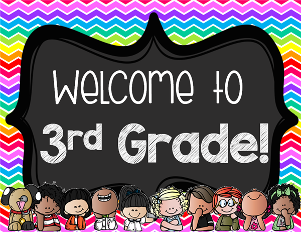 welcome to third grade sign
