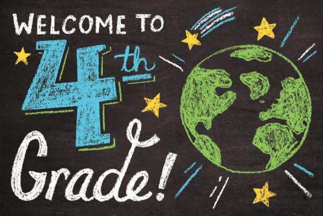 welcome to fourth grade image