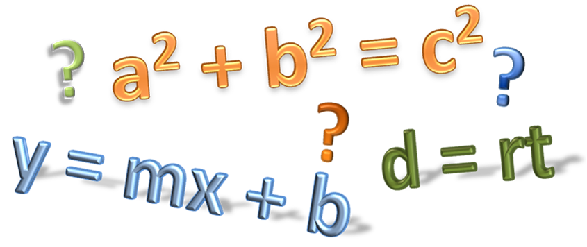 image of algebra equation