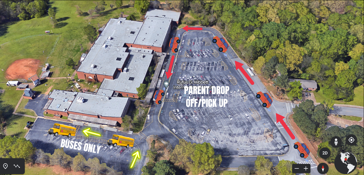 Picture of Hibbett's Drop Off/Pick Up Line